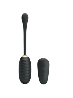 PRETTY LOVE - DOREEN HUEVO VIBRADOR DE LUJO RECARGABLE NEGRO CONTROL REMOTO