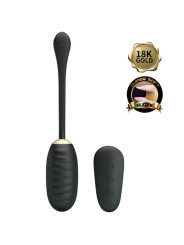 PRETTY LOVE - DOREEN HUEVO VIBRADOR DE LUJO RECARGABLE NEGRO CONTROL REMOTO