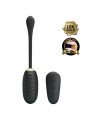 PRETTY LOVE - DOREEN HUEVO VIBRADOR DE LUJO RECARGABLE NEGRO CONTROL REMOTO