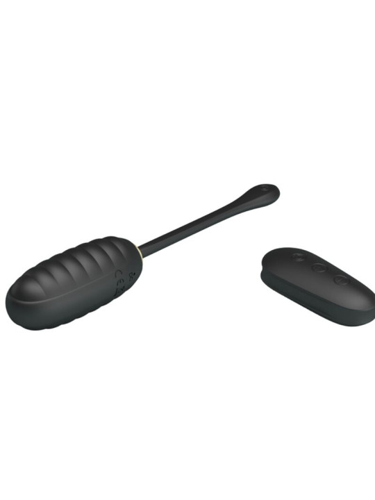 PRETTY LOVE - DOREEN HUEVO VIBRADOR DE LUJO RECARGABLE NEGRO CONTROL REMOTO