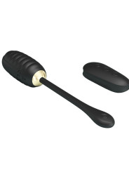 PRETTY LOVE - DOREEN HUEVO VIBRADOR DE LUJO RECARGABLE NEGRO CONTROL REMOTO