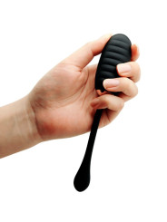 PRETTY LOVE - DOREEN HUEVO VIBRADOR DE LUJO RECARGABLE NEGRO CONTROL REMOTO