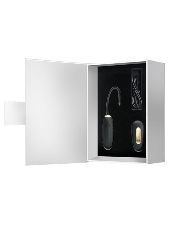 PRETTY LOVE - DOREEN HUEVO VIBRADOR DE LUJO RECARGABLE NEGRO CONTROL REMOTO