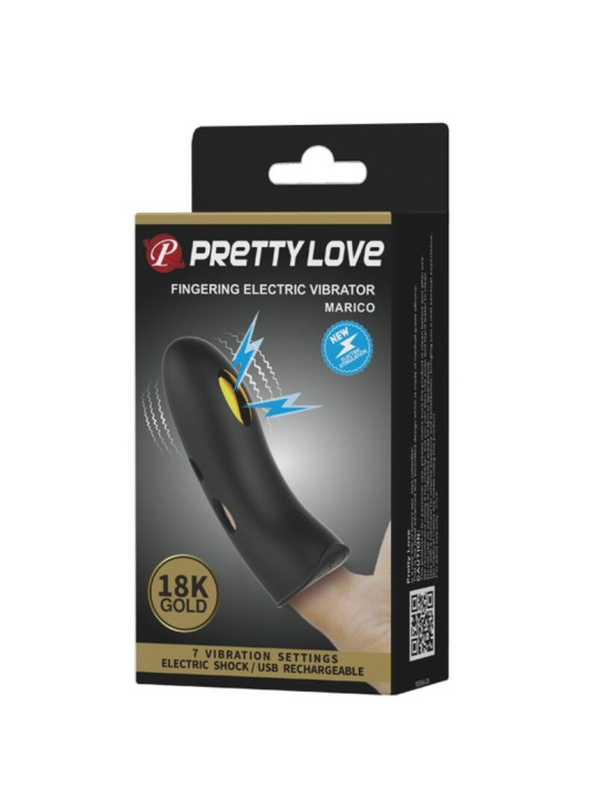 PRETTY LOVE - MARICO FUNDA DE DEDO ELECTRO-ESTUMILADOR NEGRO