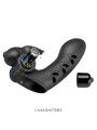 PRETTY LOVE - VANCE FUNDA DEDO VIBRADOR CONEJO NEGRO