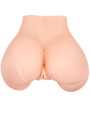 CRAZY BULL - VAGINA Y ANO CON MALLA REALISTA CON VIBRACIÓN