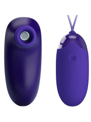 PRETTY LOVE - ESTIMULADOR Y HUEVO PORTATIL