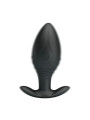 PRETTY LOVE - REGINA PLUG ANAL VIBRADOR RECARGABLE NEGRO