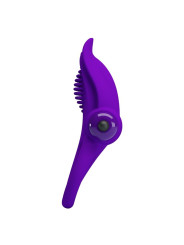 PRETTY LOVE - ANILLO VIBRADOR PARA PENE MORADO