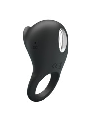PRETTY LOVE - ANILLO VIBRADOR PARA PENE CON LENGUA NEGRO