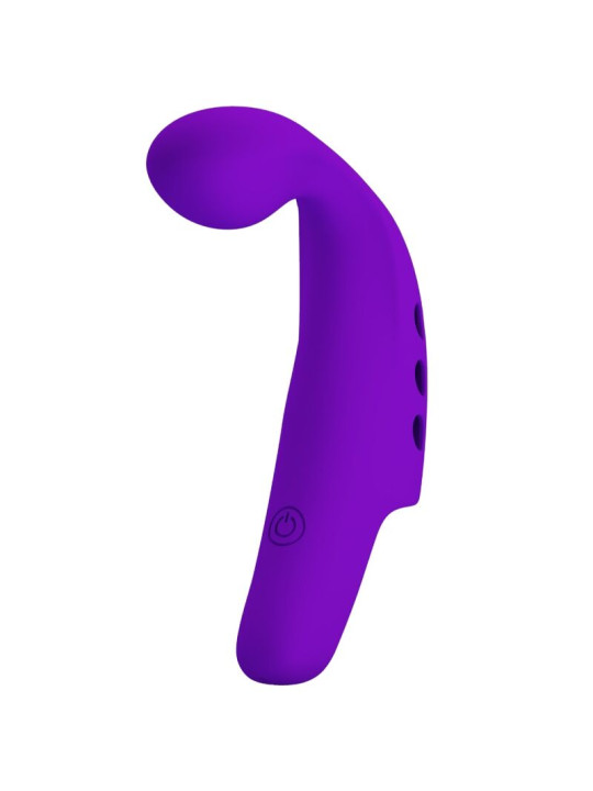 PRETTY LOVE - GORGON VIBRADOR DE DEDO RECARGABLE MORADO