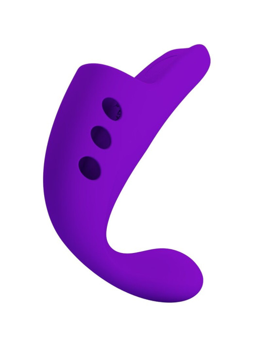 PRETTY LOVE - GORGON VIBRADOR DE DEDO RECARGABLE MORADO