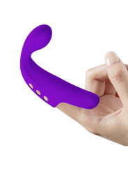 PRETTY LOVE - GORGON VIBRADOR DE DEDO RECARGABLE MORADO