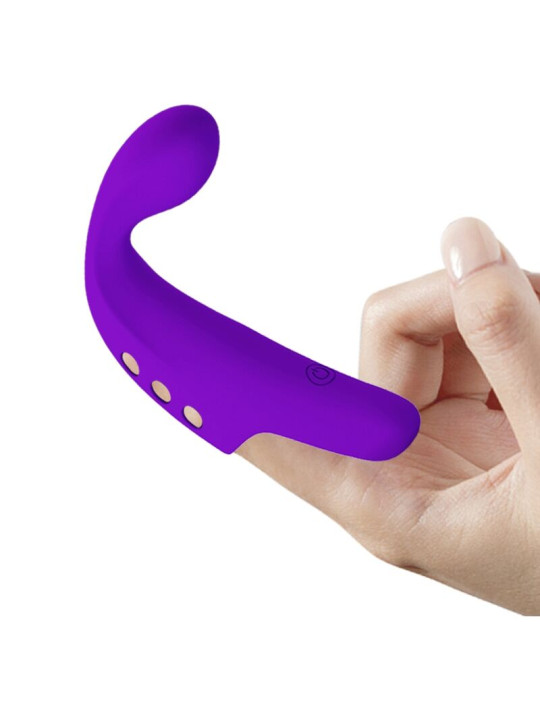 PRETTY LOVE - GORGON VIBRADOR DE DEDO RECARGABLE MORADO