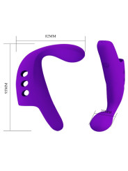 PRETTY LOVE - GORGON VIBRADOR DE DEDO RECARGABLE MORADO
