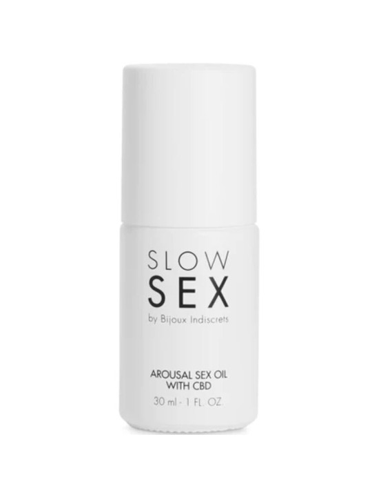 BIJOUX INDISCRETS - SLOW SEX ACEITE DE MASAJE SEXUAL CON CBD 30 ML