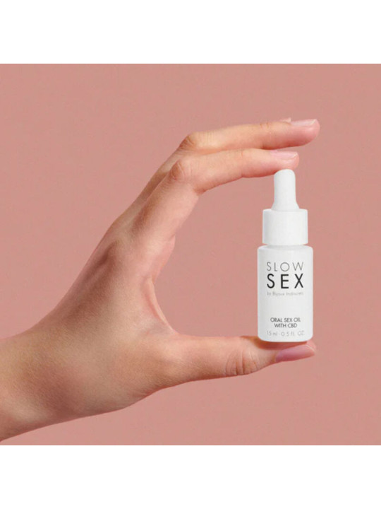 BIJOUX INDISCRETS - SLOW SEX ACEITE SEXO ORAL CON CBD 15 ML