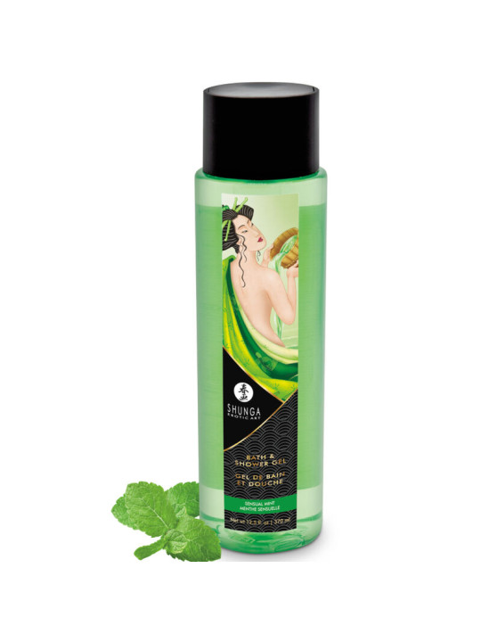 SHUNGA - GEL DE BAÑO & DUCHA MENTA 370 ML