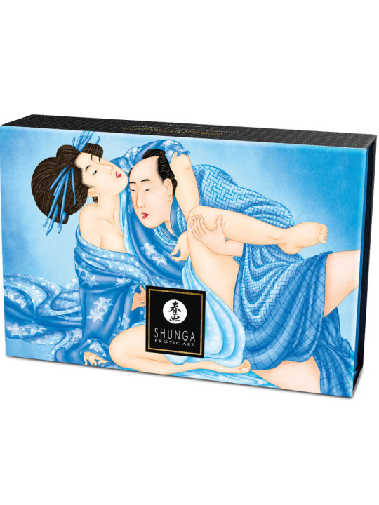 SHUNGA - KIT POLVOS DE MASAJE COMESTIBLE COCO