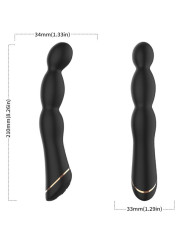 ARMONY - BAMBU VIBRADOR AJUSTABLE NEGRO