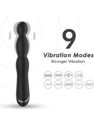 ARMONY - BAMBU VIBRADOR AJUSTABLE NEGRO