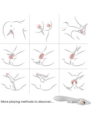 ARMONY - ELK VIBRADOR RABBIT CURVO RED