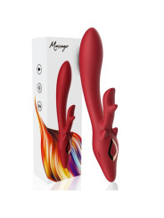 ARMONY - ELK VIBRADOR RABBIT CURVO RED
