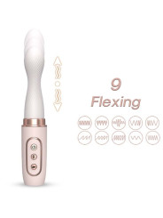 ARMONY - VIBRADOR ROTADOR & TELESCÓPIO AUTOMÁTICO YELLOW