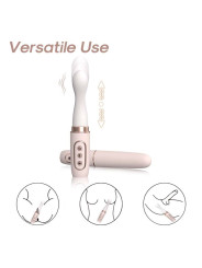 ARMONY - VIBRADOR ROTADOR & TELESCÓPIO AUTOMÁTICO YELLOW