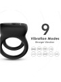 ARMONY - DOBLE ANILLO VIBRADOR NEGRO