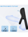 ARMONY - DOBLE ANILLO VIBRADOR NEGRO