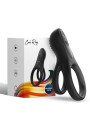 ARMONY - DOBLE ANILLO VIBRADOR NEGRO