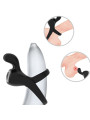 ARMONY - ANILLO VIBRADOR RABBIT NEGRO