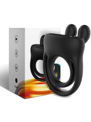 ARMONY - ANILLO VIBRADOR RABBIT NEGRO