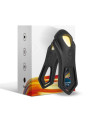 ARMONY - ROADSTER ANILLO VIBRADOR DOBLE CONTROL REMOTO NEGRO