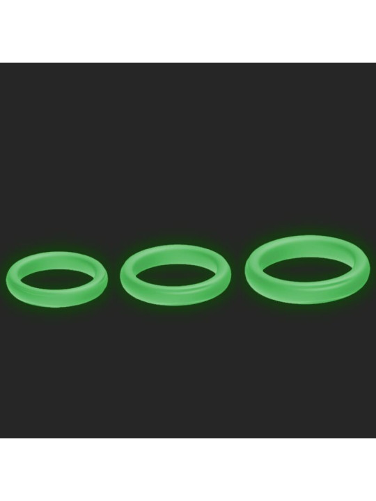ARMONY - TRIPLE ANILLO SILICONA LUMINOSO