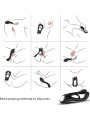 ARMONY - VEYRON ANILLO VIBRADOR DOBLE PINZA NEGRO