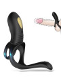 ARMONY - JOY JUMPER ANILLO VIBRADOR PAREJAS & PLUG ANAL CONTROL REMOTO NEGRO