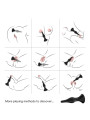 ARMONY - VIBRADOR & PLUG ANAL CONTROL REMOTO NEGRO