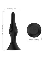 ARMONY - VIBRADOR & PLUG ANAL CONTROL REMOTO NEGRO