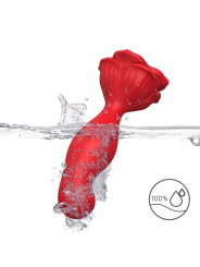 ARMONY - ROSA VIBRADOR & PLUG ANAL CONTROL REMOTO ROJO