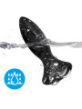 ARMONY - VIBRADOR & PLUG ANAL SILICONA NEGRO