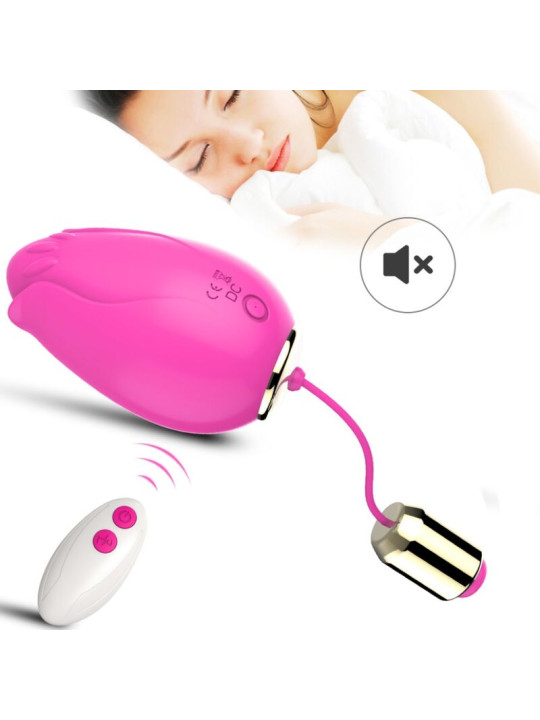 ARMONY - MANDALA HUEVO VIBRADOR PUNTO G CONTROL REMOTO FUCSIA