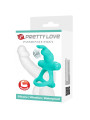 PRETTY LOVE - FIGGY ANILLO VIBRADOR RABBIT VERDE