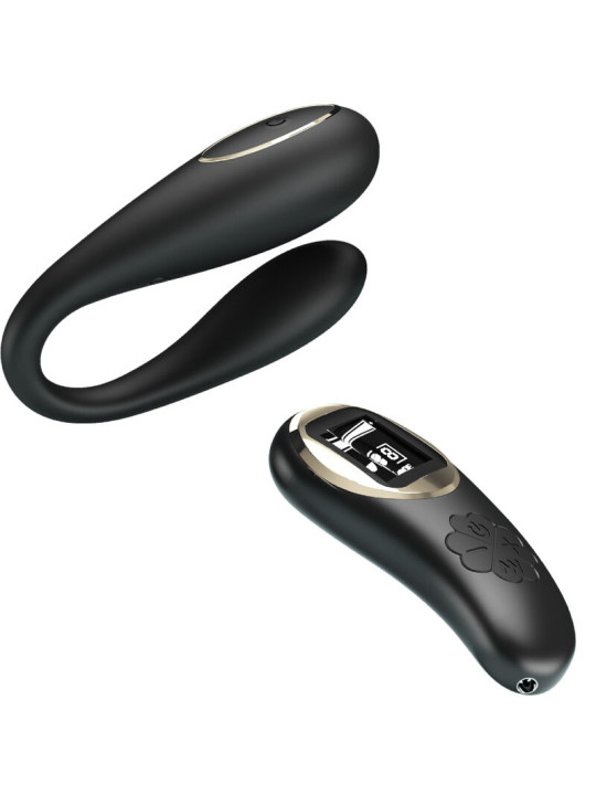 PRETTY LOVE - NATHAN VIBRADOR DOBLE PLACER CONTROL REMOTO