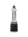 Bomba de vacío para el pene Bathmate Hydromax8 con cilindro transparente, escala de medida y fuelle negro