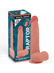 ROCKARMY - RAPTOR DILDO REALISTA DUAL DENSITY LIQUID SILICONE 24 CM -O- 4.4 CM