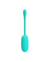 PRETTY LOVE - JULIUS HUEVO VIBRADOR IMPERMEBLE & RECARGABLE VERDE AGUA