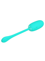PRETTY LOVE - JULIUS HUEVO VIBRADOR IMPERMEBLE & RECARGABLE VERDE AGUA