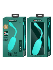 PRETTY LOVE - JULIUS HUEVO VIBRADOR IMPERMEBLE & RECARGABLE VERDE AGUA